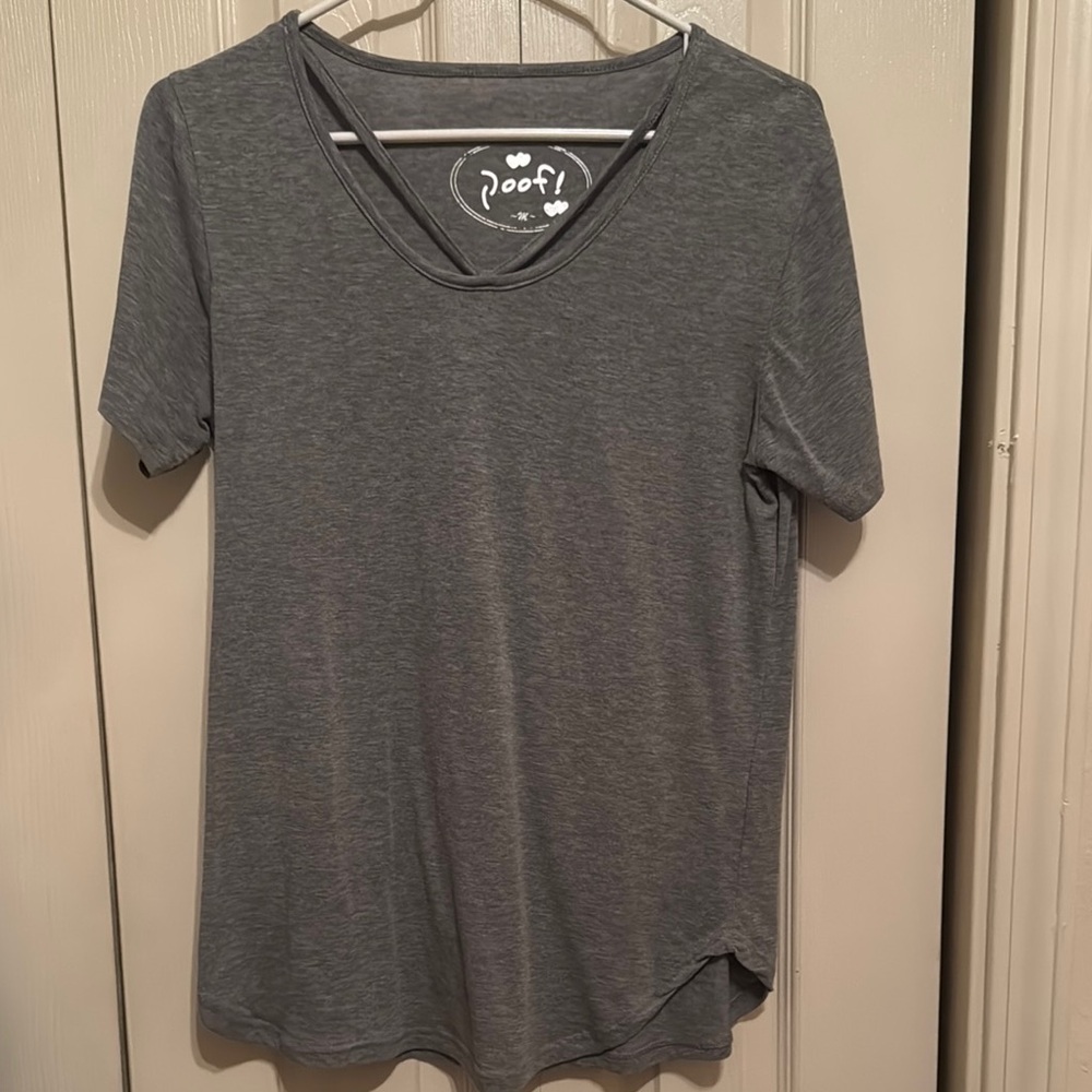 Poof! Women's Gray Top